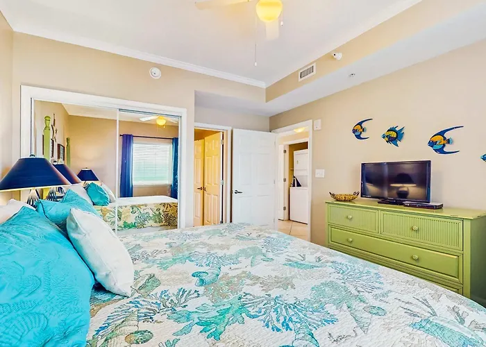 Gulf-view Retreat With Washer Dryer Ac Pool Sauna & Fitness Center * Gulf Shores